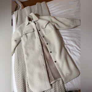 H&M - Long sherpa coat